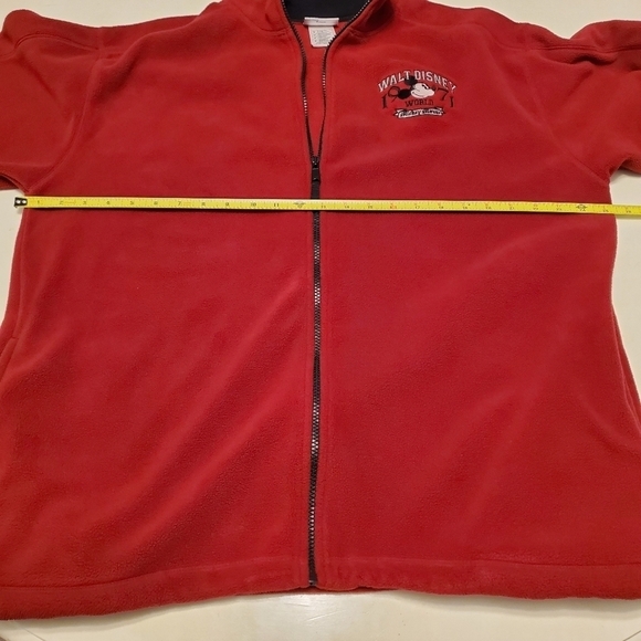 Walt Disney World Mens Jacket Size M  Mickey Mouse 1971 Fleece Full Zip - Picture 7 of 10